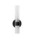 Century Wall Lamp Matt Black Clear Frost LED G9 2x5W-1