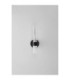 Century Wall Lamp Matt Black Clear Frost LED G9 2x5W-3