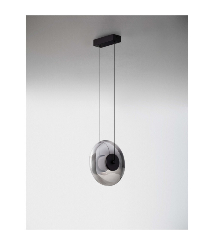 Ballet Integrated LED Pendant Ceiling Light Sandy Black Smokey Grey Triac Dimmable LED 8W 221lm 3000K-3