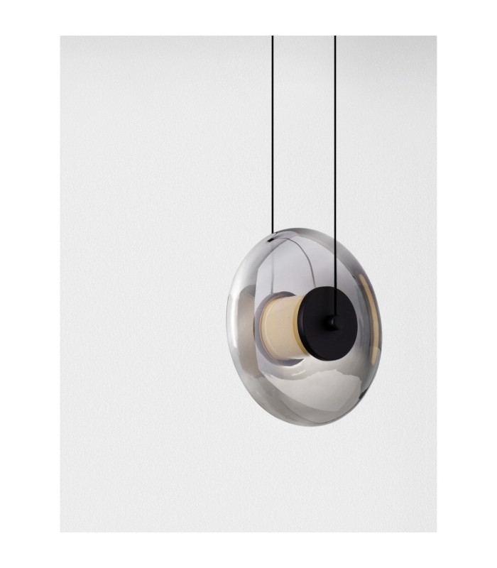 Ballet Integrated LED Pendant Ceiling Light Sandy Black Smokey Grey Triac Dimmable LED 8W 221lm 3000K-5