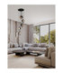 Ballet Cluster Pendant Ceiling Light Sandy Black Smokey Grey Triac Dimmable LED 40W 1100lm 3000K-2
