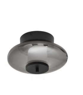 Ballet Globe Ceiling Light Sandy Black Smokey Grey Triac Dimmable LED 8W 221lm 3000K-1