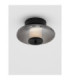 Ballet Globe Ceiling Light Sandy Black Smokey Grey Triac Dimmable LED 8W 221lm 3000K-4