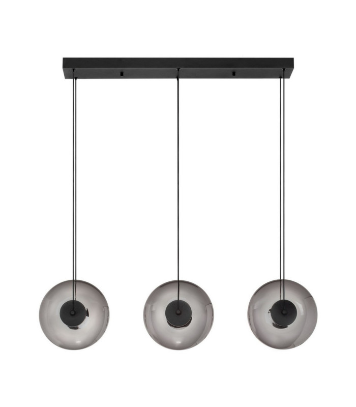 Ballet Bar Pendant Ceiling Light Sandy Black Smokey Grey Triac Dimmable LED 24W 660lm 3000K-1