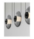 Ballet Bar Pendant Ceiling Light Sandy Black Smokey Grey Triac Dimmable LED 24W 660lm 3000K-5