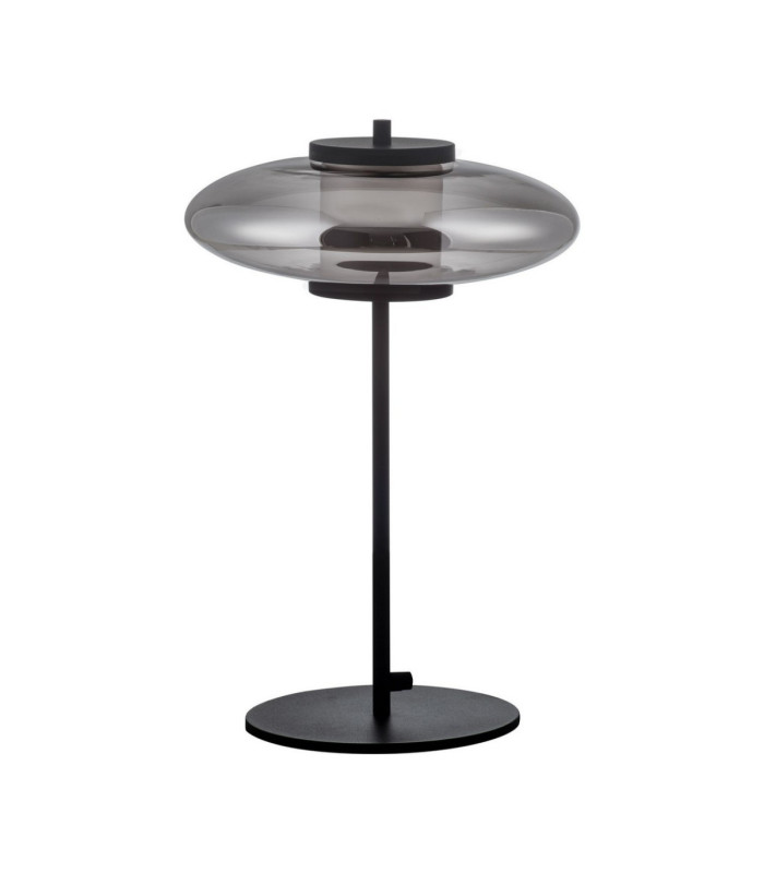 Ballet Integrated LED Table Lamp Sandy Black Smokey Grey LED 8W 221lm 3000K Swich On/Off-1
