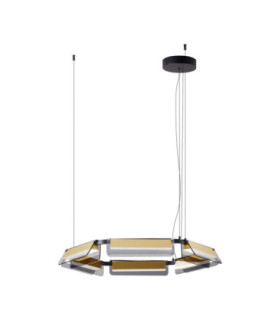 Apnea Integrated LED Pendant Ceiling Light Sandy Black Gold Grey Triac Dimmable LED 39W 2340lm 3000K-1