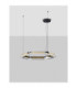Apnea Integrated LED Pendant Ceiling Light Sandy Black Gold Grey Triac Dimmable LED 39W 2340lm 3000K-3