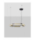 Apnea Integrated LED Pendant Ceiling Light Sandy Black Gold Grey Triac Dimmable LED 39W 2340lm 3000K-4