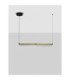 Apnea Bar Pendant Ceiling Light Sandy Black Gold Grey Triac Dimmable LED 20W 1200lm 3000K-3