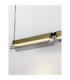 Apnea Bar Pendant Ceiling Light Sandy Black Gold Grey Triac Dimmable LED 20W 1200lm 3000K-5