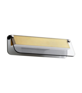 Apnea Integrated LED Wall Lamp Sandy Black Gold Grey LED 7W 420lm 3000K-1
