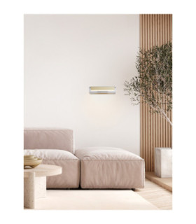 Apnea Integrated LED Wall Lamp Sandy Black Gold Grey LED 7W 420lm 3000K-2