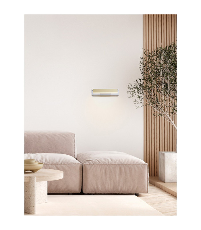 Apnea Integrated LED Wall Lamp Sandy Black Gold Grey LED 7W 420lm 3000K-2