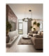 Las Globe Pendant Ceiling Light Sandy Black Gold Grey Triac Dimmable LED 91W 4550lm 3000K-2