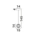 Las Globe Pendant Ceiling Light Sandy Black Gold Grey LED 13W 650lm 3000K-6