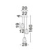 Alish Cluster Pendant Ceiling Light Matt Black Smokey Triac Dimmable LED 24W 990lm 3000K-6