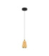 Alish Slim Pendant Ceiling Light Brass Gold Matt Black Champagne LED 8W 433lm 3000K-1