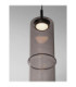 Sano Slim Pendant Ceiling Light Matt Black Moca Brown LED 3W 180lm 3000K-5