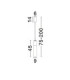 Sano Slim Pendant Ceiling Light Matt Black Moca Brown LED 3W 180lm 3000K-7