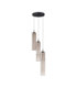 Sano Cluster Pendant Ceiling Light Matt Black Moca Brown LED 9W 540lm 3000K-1