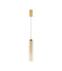 Sano Slim Pendant Ceiling Light Glossy Brushed Gold Cognac LED 3W 180lm 3000K-1