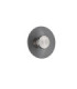 Esti Flush Wall Lamp Smokey Foggy Nickel Triac Dimmable LED 7W 180lm 3000K-3