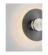 Esti Flush Wall Lamp Smokey Foggy Nickel Triac Dimmable LED 7W 180lm 3000K-6