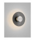 Esti Flush Wall Lamp Smokey Foggy Nickel Triac Dimmable LED 7W 180lm 3000K-7