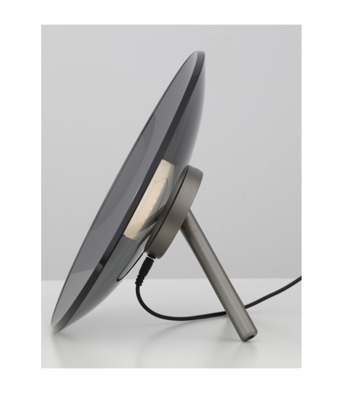 Esti Table Lamp Smokey Foggy Nickel Touch Dimmable LED 16W 1214lm 3000K-5
