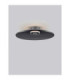 Esti Bowl Semi Flush Ceiling Light Smokey Foggy Nickel Triac Dimmable LED 33W 1721lm 3000K-4