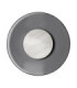 Esti Flush Wall Lamp Smokey Foggy Nickel LED 17W 248lm 3000K-1