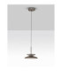 Esti Dome Pendant Ceiling Light Dark Brown Foggy Nickel Triac Dimmable LED 10W 543lm 3000K-3
