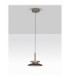 Esti Dome Pendant Ceiling Light Dark Brown Foggy Nickel Triac Dimmable LED 10W 543lm 3000K-4