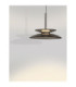 Esti Dome Pendant Ceiling Light Dark Brown Foggy Nickel Triac Dimmable LED 10W 543lm 3000K-7