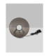Esti Table Lamp Dark Brown Foggy Nickel Touch Dimmable LED 16W 1214lm 3000K-3