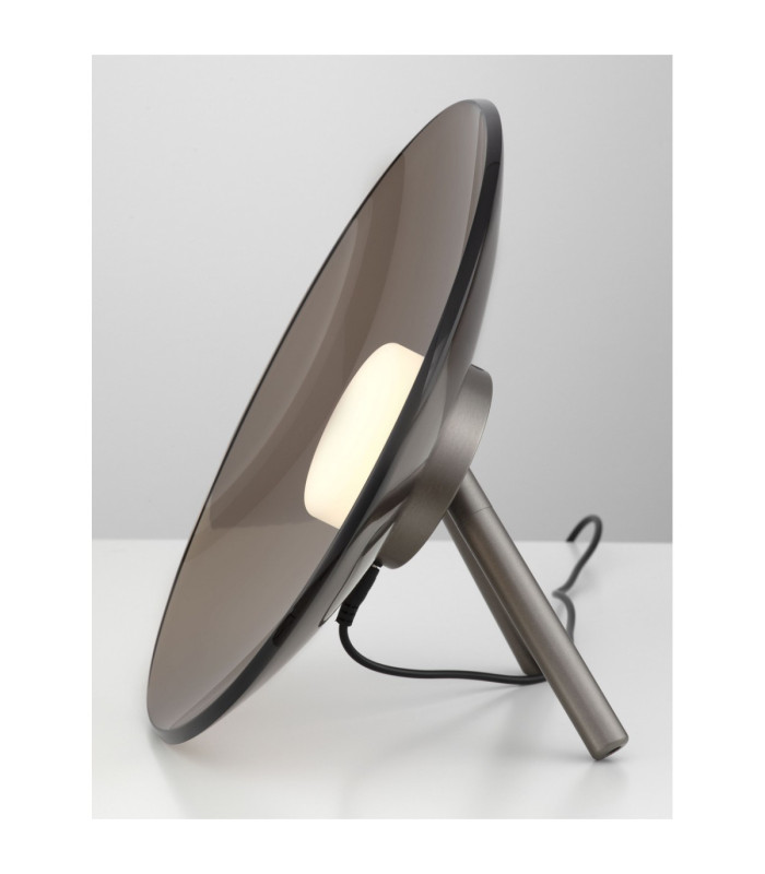 Esti Table Lamp Dark Brown Foggy Nickel Touch Dimmable LED 16W 1214lm 3000K-6