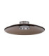 Esti Bowl Semi Flush Ceiling Light Dark Brown Foggy Nickel Triac Dimmable LED 33W 1721lm 3000K-1