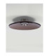 Esti Bowl Semi Flush Ceiling Light Dark Brown Foggy Nickel Triac Dimmable LED 33W 1721lm 3000K-3