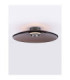 Esti Bowl Semi Flush Ceiling Light Dark Brown Foggy Nickel Triac Dimmable LED 33W 1721lm 3000K-4