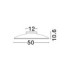 Esti Bowl Semi Flush Ceiling Light Dark Brown Foggy Nickel Triac Dimmable LED 33W 1721lm 3000K-7
