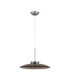 Esti Dome Pendant Ceiling Light Dark Brown Foggy Nickel Triac Dimmable LED 21W 1420lm 3000K-1