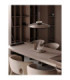 Esti Dome Pendant Ceiling Light Dark Brown Foggy Nickel Triac Dimmable LED 21W 1420lm 3000K-2