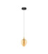 Nali Slim Pendant Ceiling Light Champagne Brass Gold Matt Black LED 6W 393lm 3000K-1