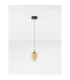 Nali Slim Pendant Ceiling Light Champagne Brass Gold Matt Black LED 6W 393lm 3000K-3