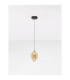 Nali Slim Pendant Ceiling Light Champagne Brass Gold Matt Black LED 6W 393lm 3000K-4
