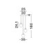 Nali Cluster Pendant Ceiling Light Champagne Brass Gold Matt Black Triac Dimmable LED 18W 1179lm 3000K-6