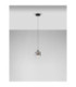 Orenda Globe Pendant Ceiling Light Smokey Matt Black LED 5W 225lm 3000K-4
