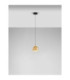 Orenda Globe Pendant Ceiling Light Champagne Brass Gold Matt Black LED 5W 250lm 3000K-4