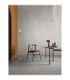 Galeo Glass Floor Lamp Clear Sandy Gold Dimmable LED 7W 506lm 3000K-2